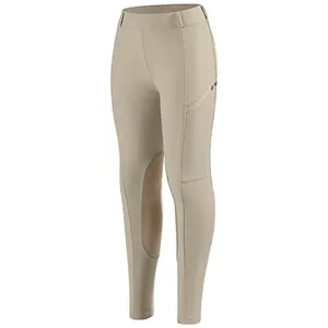 Polyester Spandex binicilik pantolon erkekler için deri jodhpurs sürme pantolon erkek at binme pantolon binicilik