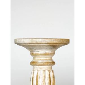 Candelero de Madera de Última Generación con Madera de Primera Calidad, Diseño Antiguo, Alto, Elaborado para Decorar Cualquier Casa de Campo o Rural - Product Image 3