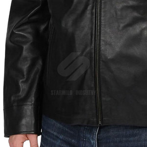 Respirant hiver chaud hommes veste en cuir tenue décontracté hommes veste d'hiver à prix raisonnable - Product Image 5