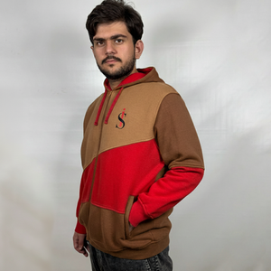Sweat à capuche personnalisé avec logo brodé, sweat à capuche pour homme, jogging en coton, pull à capuche oversize unisexe, basiques - Product Image 5