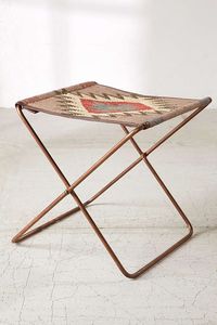 Elegante portaequipajes de acero inoxidable con marco plegable, perfecto para dormitorios modernos e interiores de hoteles de lujo - Product Image 2