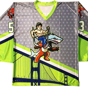 Custom Made Sublimated Tackle Twill Ice Hockey Uniform Newest Style Ice Hockey Wear for Sale - Product Image 6