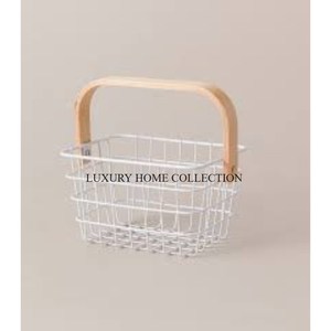 New Iron Fruits and <b>Bread</b> <b>Basket</b> with a Compact yet Sturdy Design Ideal for Small Kitchen Spaces and Countertops - Product Image 2