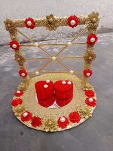 Placas de anillo de compromiso disponibles Estilo DE BODA pakistaní 2025 Mehndi Placas de decoración Flores personalizadas Anillo de compromiso OEM - Product Image 3