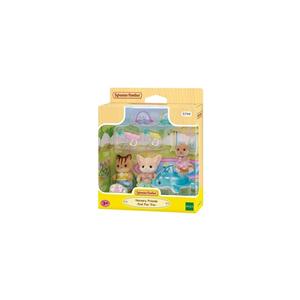 NessiWorld 5749 famiglie silvane amici dell'asilo in piscina divertente Trio + 4 anni
