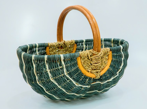 ตะกร้าหวายแบบปรับแต่งได้ทำโดยช่างฝีมือที่มีทักษะเหมาะสำหรับโครงการ OEM และฉลากส่วนตัว - Product Image 6