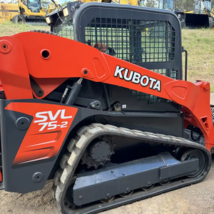 2015 Kubota SVL75 4x4 Compact Track Mini Loader 4 Tonnes Capacité de 4 Tonnes Chargeuse sur pneus avec Godet avant et pompe État d'occasion - Product Image 1