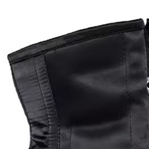 Underbust Steelboned Gothic Black Satin <b>Waspie</b> Corset Waist Slimming Body Shaper Fitness <b>Belt</b> Casual Wear Corset Supplier - Product Image 5
