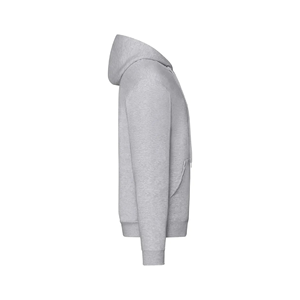 Cotton Fleece Oversized Mens Zip up Hoodies Streetwear 450gsm Casual Blank Customized basics <b>Hoodie</b> - Product Image 3