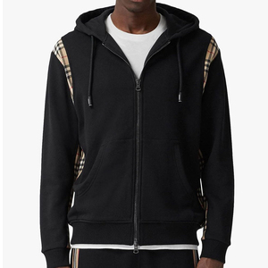 Sudadera con Capucha de Algodón Negro Lisa al por Mayor, Sudadera Personalizada al por Mayor, Felpa Gruesa, Diseño Unisex, Perfecta para Impresión/Bordado - Product Image 4