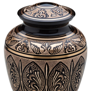 Urnas de cremación de calidad premium hechas a mano con diseños y gráficos especiales utilizados para los recuerdos de los antepasados y seres queridos. - Product Image 1