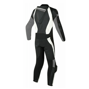 Men's Genuine Cowhide Leather One Piece Racing Motorbike Suit CE Armoured Protected Windproof Printed Techniques for Winter - Product Image 6