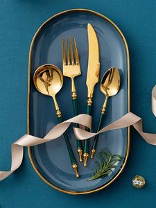 Ensemble de couverts en métal de qualité supérieure pour restaurant, hôtel, mariage, à bas prix - Product Image 6