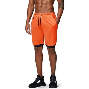 Pantalones cortos de gimnasio para hombre, 2 en 1, poliéster, 5 pulgadas, ropa de secado rápido para hombre, pantalones cortos de compresión para exteriores, pantalones cortos ajustados para correr para hombre, pantalones cortos de gimnasio 2025 - Product Image 3