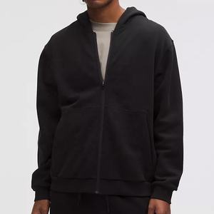 เสื้อฮู้ดดี้ผู้ชายคุณภาพสูง พิมพ์ลายโลโก้ตามสั่ง เนื้อผ้าหนา ใส่ได้ในฤดูใบไม้ร่วง ความยาวปกติ พร้อมงานพิมพ์ดิจิทัลและงานปัก - Product Image 5