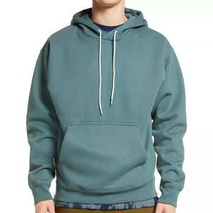 Unisex 100% Cotton 400gsm Anti-Wrinkle <b>Hoodie</b> Pullover Oversized <b>Lined</b> Fleece Long Logo Print Wholesale <b>Men</b> Knitted Solid - Product Image 1