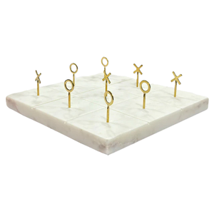 เกมกระดานหินอ่อน Tic Tac TAC TAC TAC Tac Toe บนโต๊ะอาหารเกมกระดานหินอ่อนคุณภาพสูงของเล่น Tac TAC Tac - Product Image 6