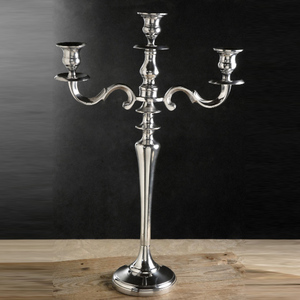 Elegant Premium Candelabra Candle Stand 5 Arms Decorative Aluminum Metal Handmade Candle Stand for <b>Wedding</b> Party Decoration - Product Image 2