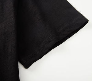 Wholesale Custom Longline <b>TShirt</b> for <b>Men</b> Hip Hop Extra <b>Long</b> Basics Blank Reflective - Product Image 6