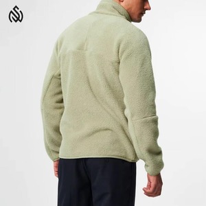 OEM Men's Oversized Polar <b>Fleece</b> Sherpa Jacket High Quality Winter Custom Logo winter jacket - Product Image 2