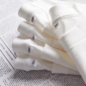 เสื้อยืดคอกลมแขนพิมพ์ลายสำหรับผู้ชายเสื้อคอกลมเย็บปักโลโก้ได้ตามต้องการขนาด230กรัม - Product Image 5