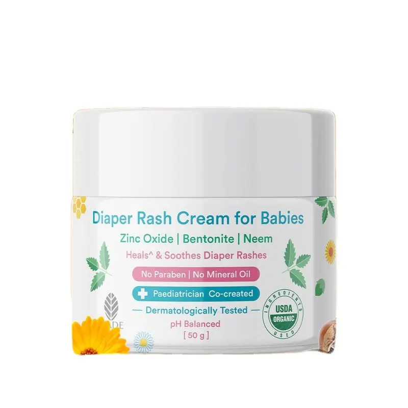 Private Label Organic Baby pannolino Rash Cream per lenire e proteggere la pelle sensibile Baby Healing Cream balsamo per pannolini