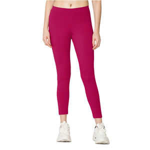 Leggings athlétiques sans couture taille haute pour femmes pantalons de Yoga souples extensibles pour le levage des hanches Logo personnalisé vêtements de sport d'entraînement - Product Image 4