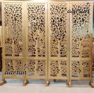 Pared divisoria de madera decorativa al por mayor para decoración del hogar y partición de oficina en diseño moderno - Product Image 6