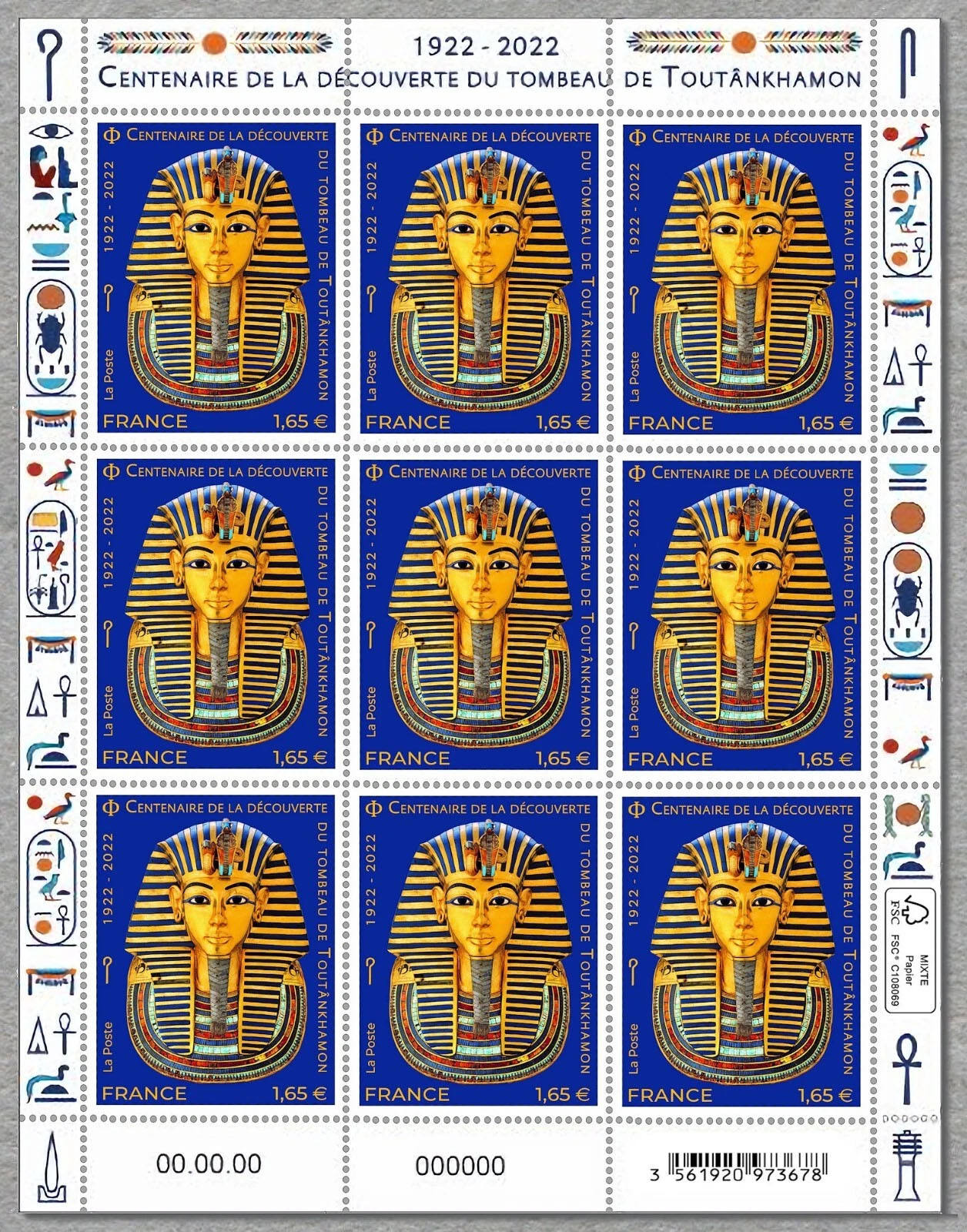 La tombe de Toutankhamon en France