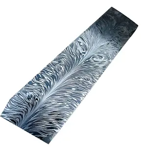 Hochwertige benutzer definierte handgemachte Damaskus Blank Billet hand geschmiedete Damaskus Stahl Blank Billet für die Herstellung von Messern