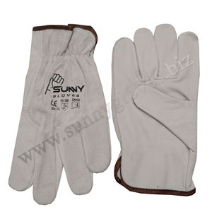 Prix d'usine Gants de sécurité au travail en cuir de vachette pour hommes Gants de sécurité pour la construction industrielle - Product Image 3