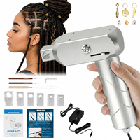 Machine professionnelle automatique pour la fabrication de dreadlocks avec têtes d'outils et kit d'accessoires complet