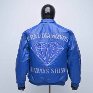 Veste d'hiver décontractée et habillée pour homme OEM, épaisse, élégante, tendance, classique, pour usage quotidien, bomber zippé 100 % coton avec logo frontal - Product Image 3