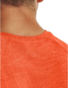 Camiseta personalizada de gimnasio para hombre de media manga transpirable de secado rápido ecológica de alta calidad de talla grande de algodón/poliéster Color cómodo - Product Image 4