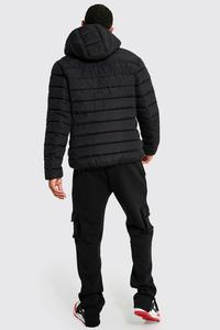 Nouveau Style hommes extérieur hiver manteau à capuche hommes bouffant doudoune personnalisé haute rue veste avec poches - Product Image 5