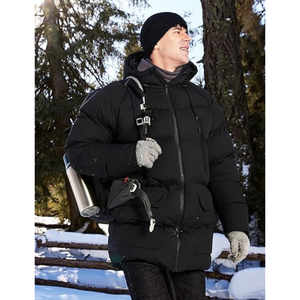 Venta al por mayor Parka Abrigo Chaqueta de invierno Parka de invierno Hombres Parka con capucha ropa de invierno - Product Image 2