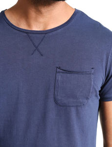 T-shirt 100% coton personnalisé unisexe quantité minimale de commande bas pour homme col rond vierge avec impression personnalisée logo polyester/coton tissé - Product Image 4