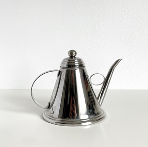 <b>Vintage</b> Inox Silver Polished Stainless Steel Tea Pot, Sleek Design Coffee & <b>Teapot</b> in High Quality Available at Wholesale Prices - Product Image 1