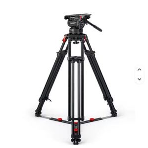 NOUVEAU Trépied FAV System Cine 7+7 FT avec Tête Fluide MS, Hauteur Max 180cm, Pliant en Aluminium pour Caméra et Vidéo, Qualité DIY, Garantie 3 Ans - Product Image 1