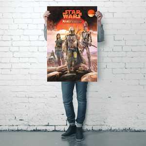 Póster Moderno de la Tripulación de The Mandalorian para Decoración de Pared - Product Image 5