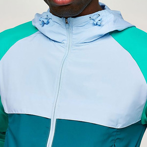 High Quality Lightweight Men Windbreaker <b>Jacket</b> Custom Logo Stand <b>Collar</b> Zipper Latest Design Windbreaker <b>Jacket</b> for man - Product Image 5