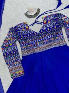 Designer Sharara Suit & Palazzo with Dupatta in Low Price Modern Heavy Faux Georgette Fabric Indian & Pakistani Ethnic Dress - Product Image 5