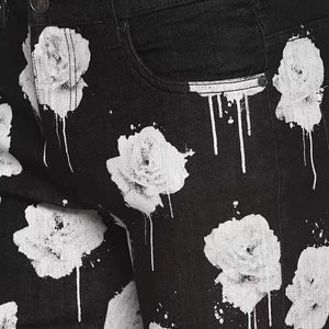 กางเกงขาสั้นผ้าคอตตอนสำหรับผู้ชายกางเกงขาสั้นสไตล์วินเทจผ้าเปียกเปียกเปียกพิมพ์โลโก้หน้าจอพลอยเทียมตามสั่ง - Product Image 4