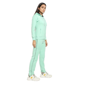 Chándal de moda OEM para mujer, chándal de color sólido para mujer, ropa informal, chándal para mujer - Product Image 2