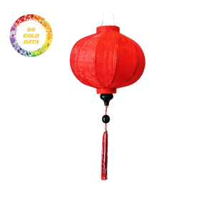 Premium Quality Hoi An Lanterns Handmade Silk Lantern for <b>Ceiling</b> Hanging & Holiday Gift - Product Image 2