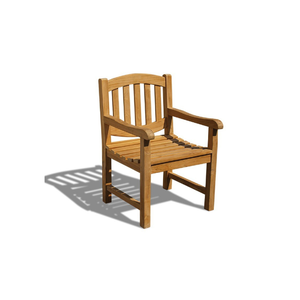 Sillón de madera clásico de lujo moderno para comedor y jardín al aire libre para uso escolar y parque para sala de estar y Villa - Product Image 4