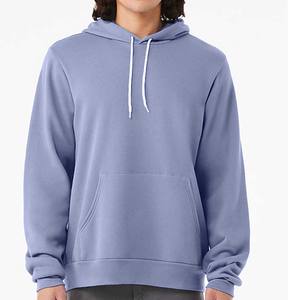 Sweats à capuche en molleton mélangé coton/polyester 70/30, face 100% coton, sweat à capuche à enfiler 32 fils - Product Image 2