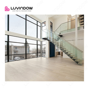 Luxury Maximize Light Floor To Ceiling Windows For House Energy Efficient Narrow Frame Tilt Turn Windows