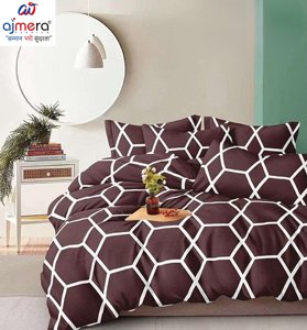 Juego de Ropa de Cama Ajmera Floral de 4 Piezas, Funda de Edredón de Poliéster y Algodón, Funda de Almohada, Diseño Moderno Estampado, Colección para el Hogar para Todas las Temporadas - Product Image 2