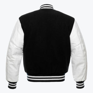 Chaqueta de béisbol de diseño personalizado de alta calidad y chaqueta de softball con chaqueta de bombardero Varsity con logotipo personalizado - Product Image 2